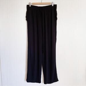 Dian Von Furstenberg | Black Casual Flowy Pants